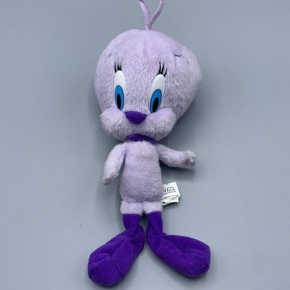 Nanco Lavender Tweety Bird Purple Hanging Plush - Picture 1 of 9